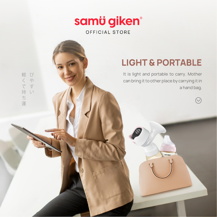 Samu Giken Electric Breast Pump (Single) Wireless Breastpump Pam Payudara Elektrik 母乳机器方便快速轻便挤母乳